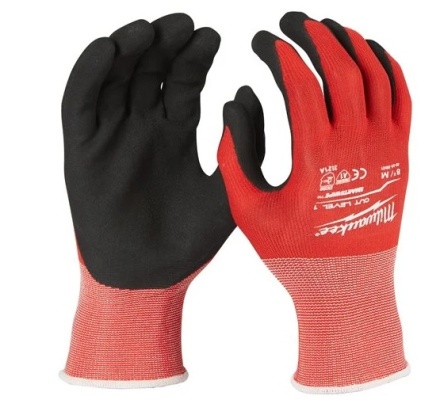 Rukavice Milwaukee Protiporézne 1/A (M/8)